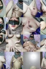 Mama Muda Hijaber Peras Air Susu